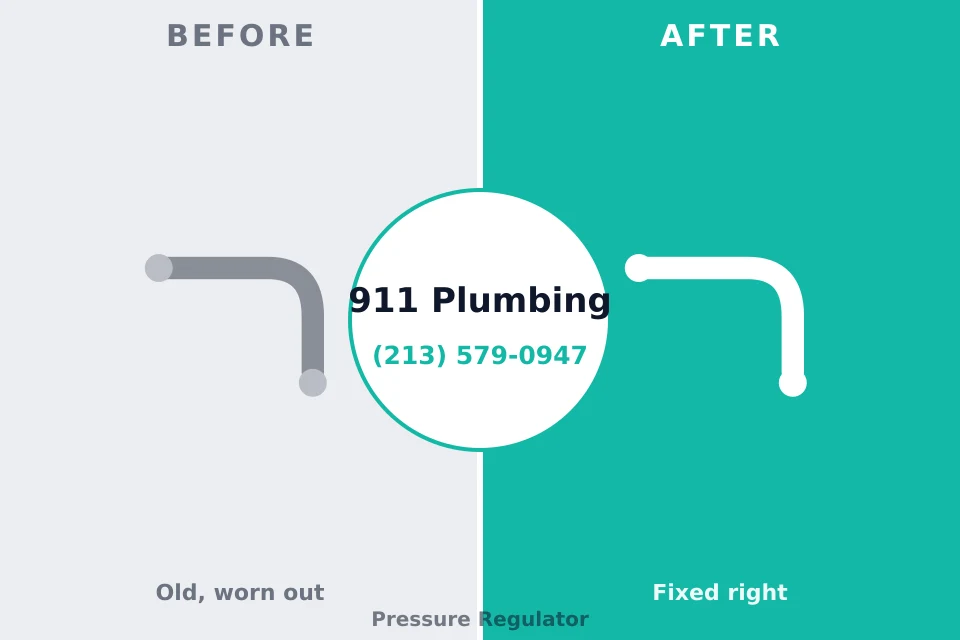 Before and after: plumbing repair Rio Rancho, NM